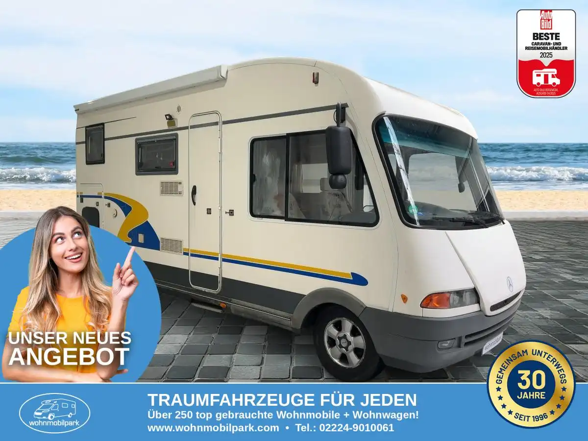 EURAMOBIL I 625 VB Festbett Integrierter gebraucht kaufen in Bad Honnef